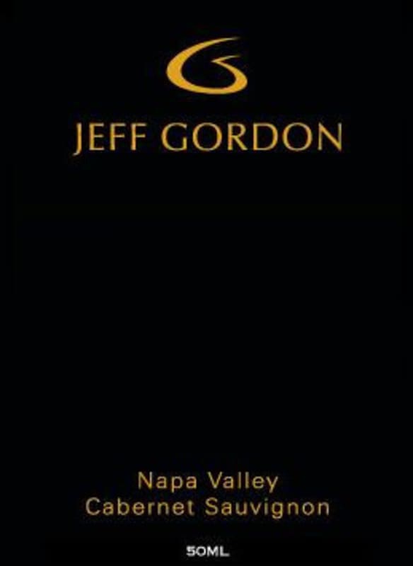 Jeff Gordon Cellars Cabernet Sauvignon 2006 Front Label