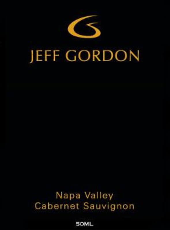 Jeff Gordon Cellars Cabernet Sauvignon 2009 Front Label