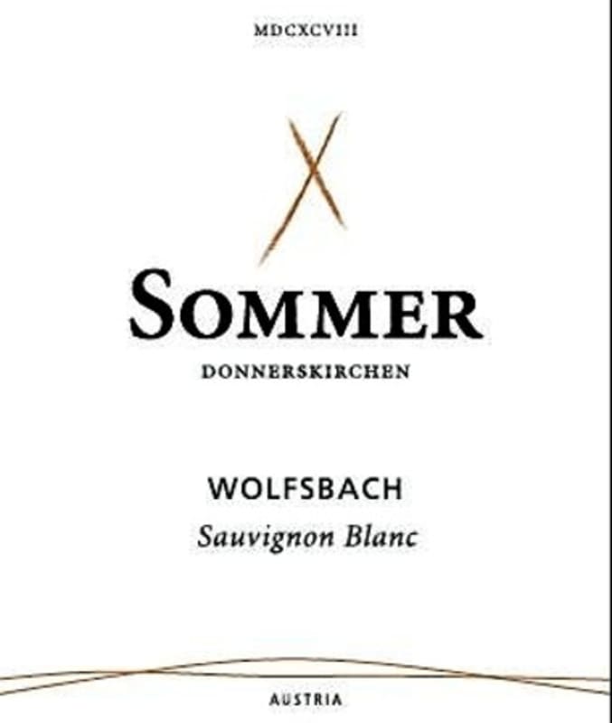 Weingut Sommer, Donnerskirchen Wolfsbach Sauvignon Blanc 2013 Front Label