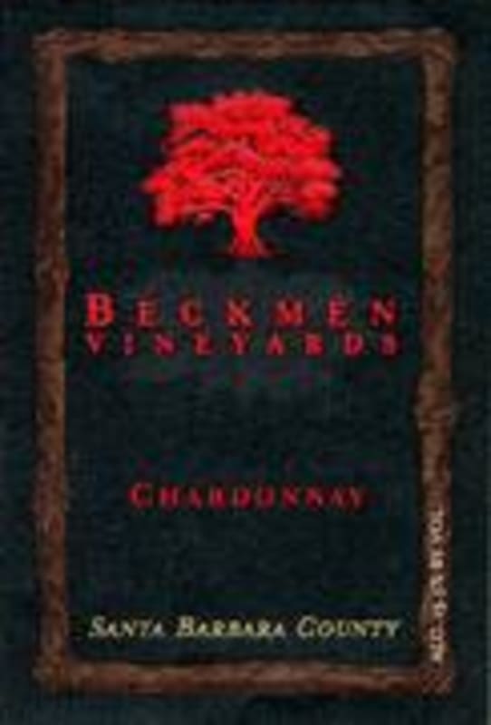 Beckmen Santa Barbara Chardonnay 2000 Front Label