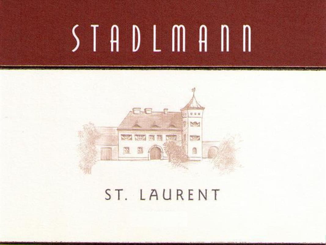 Weingut Stadlmann St. Laurent 2011 Front Label