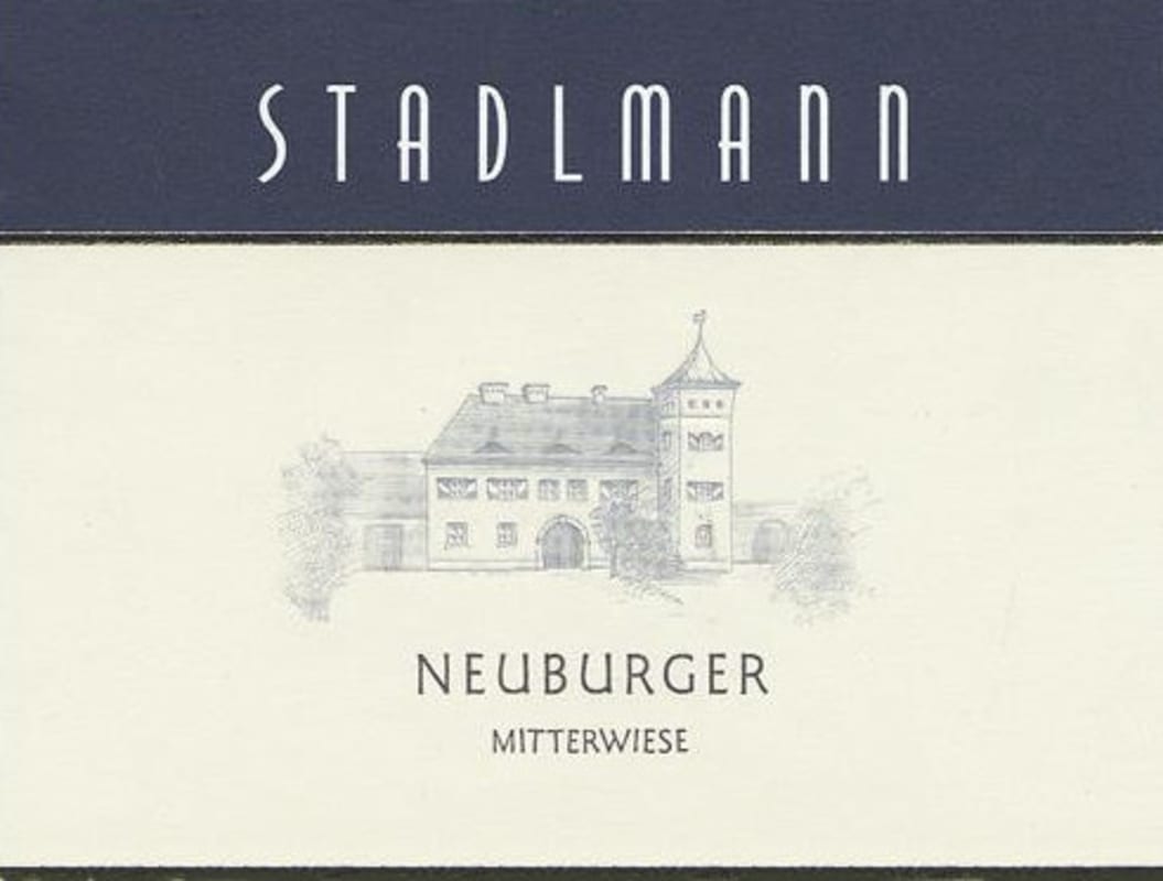 Weingut Stadlmann Mitterwiese Neuburger 2007 Front Label