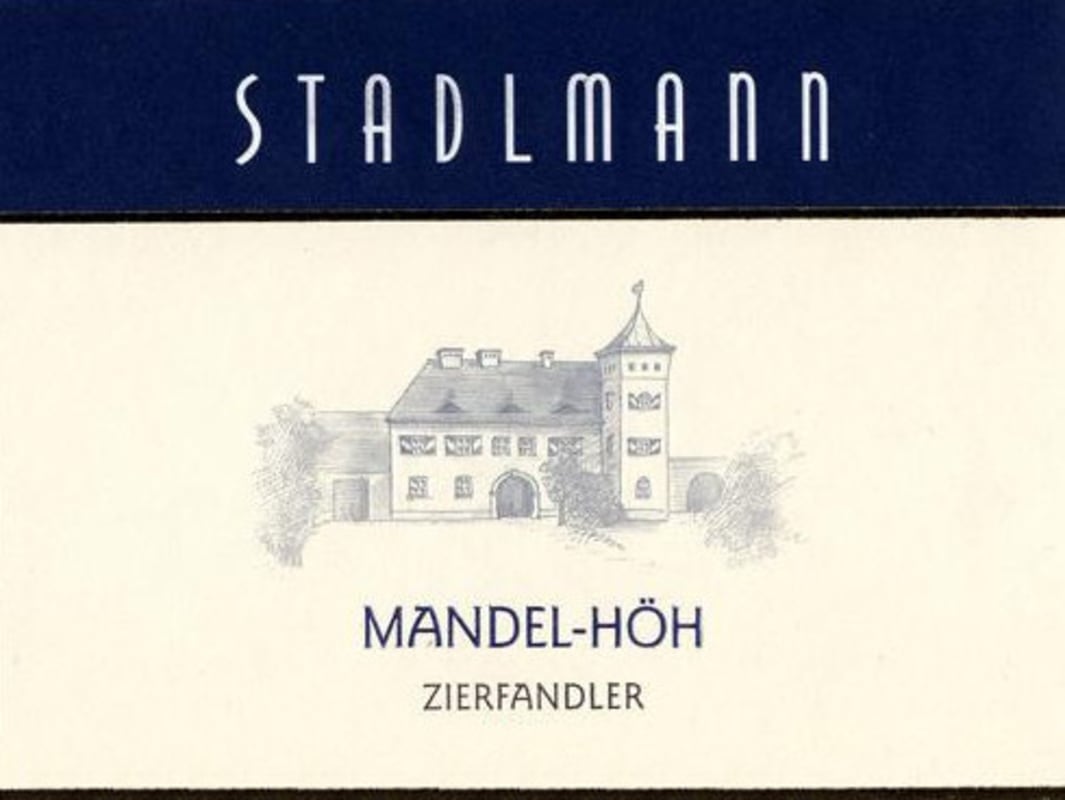 Weingut Stadlmann Mandel-Hoh Zierfandler 2010 Front Label