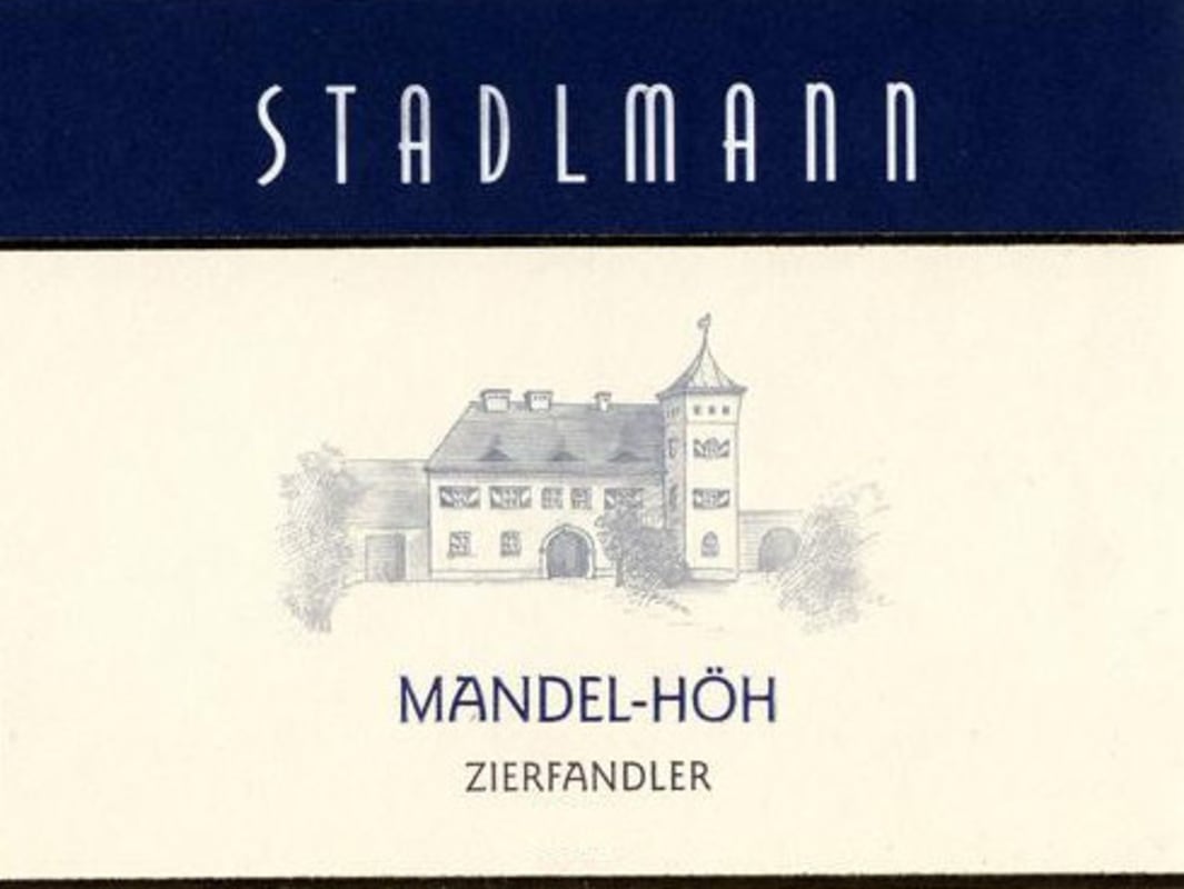 Weingut Stadlmann Mandel-Hoh Zierfandler 2012 Front Label