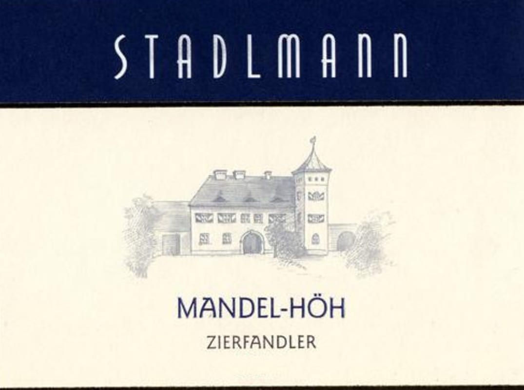 Weingut Stadlmann Mandel-Hoh Zierfandler 2011 Front Label