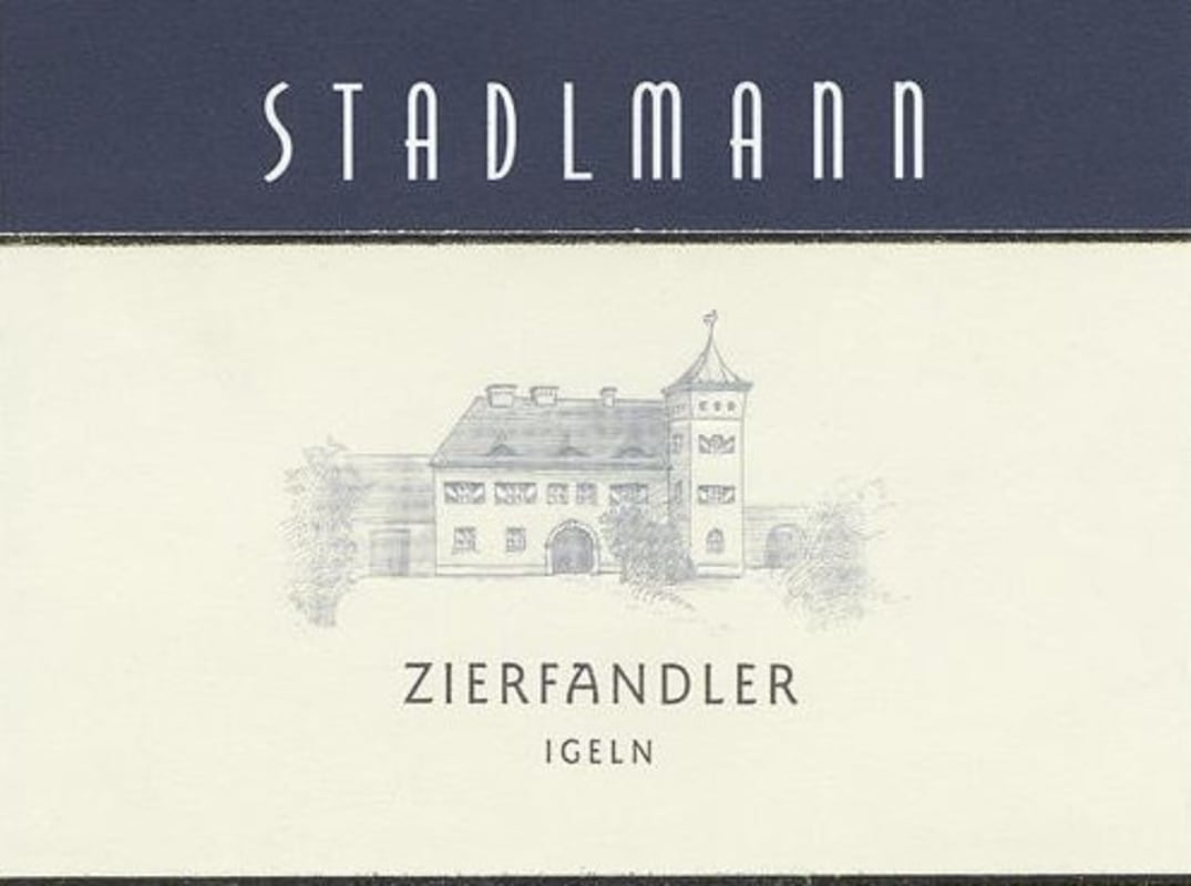 Weingut Stadlmann Igeln Zierfandler 2012 Front Label
