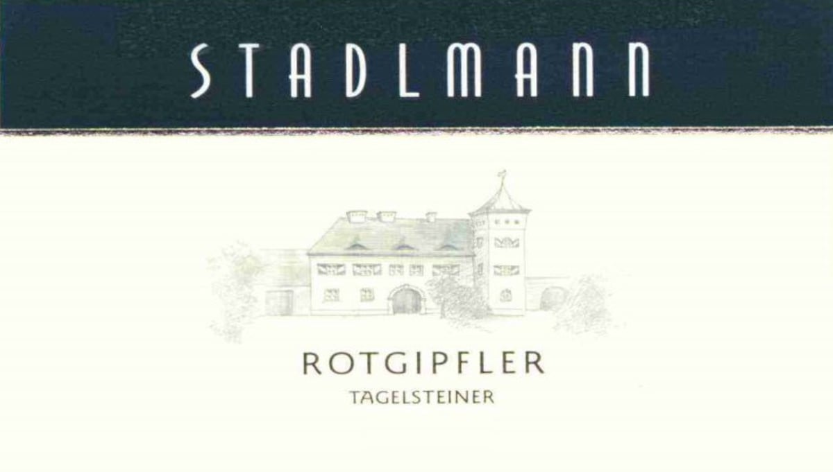 Weingut Stadlmann Taglsteiner Rotgipfler 2014 Front Label