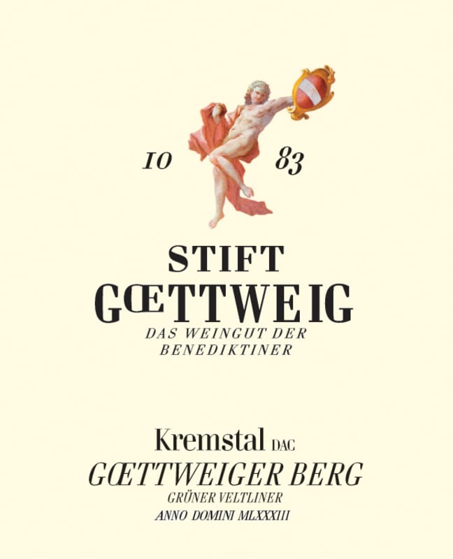 Weingut Stift Goettweig Gottweiger Berg Gruner Veltliner 2012 Front Label