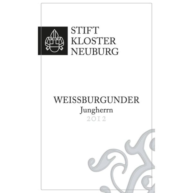Weingut Stift Klosterneuburg Jungherrn Weissburgunder 2012 Front Label