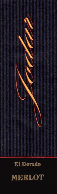 Jodar Vineyards & Winery Merlot 2012 Front Label