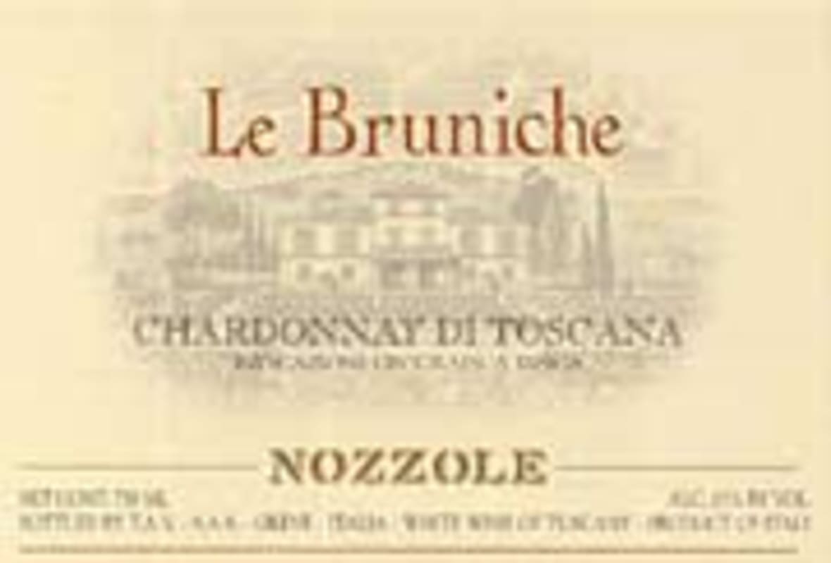 Tenuta di Nozzole Le Bruniche Chardonnay 2000 Front Label