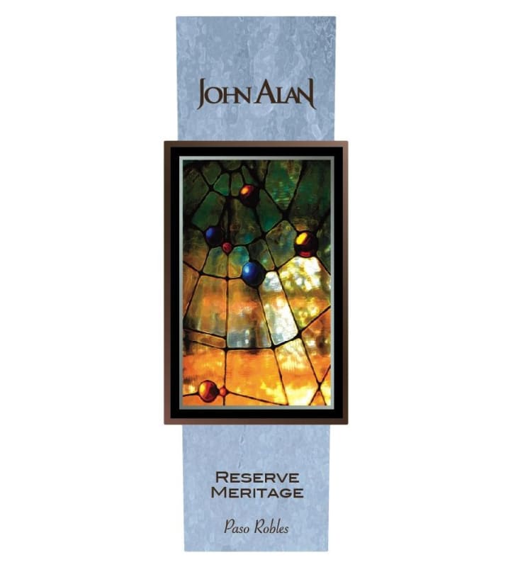 John Alan Winery Reserve Meritage 2010 Front Label