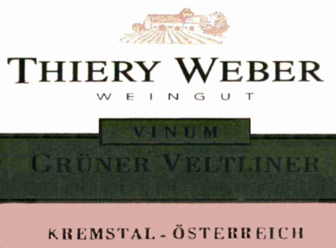 Weingut Thiery-Weber Kremser Sandgrube Gruner Veltliner 2013 Front Label