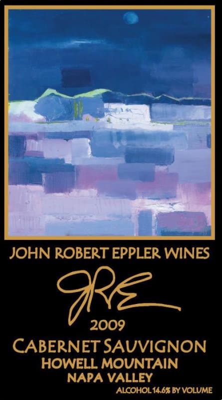 John Robert Eppler Wines Howell Mountain Cabernet Sauvignon 2009 Front Label
