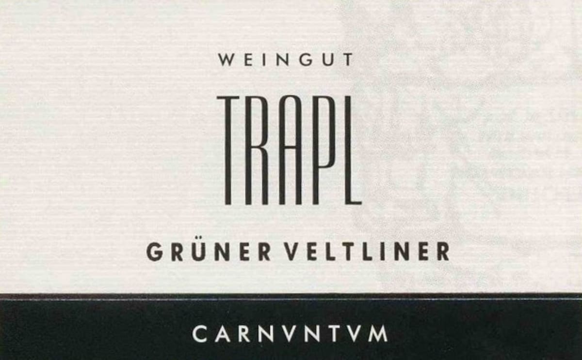 Weingut Trapl Gruner Veltliner 2011 Front Label