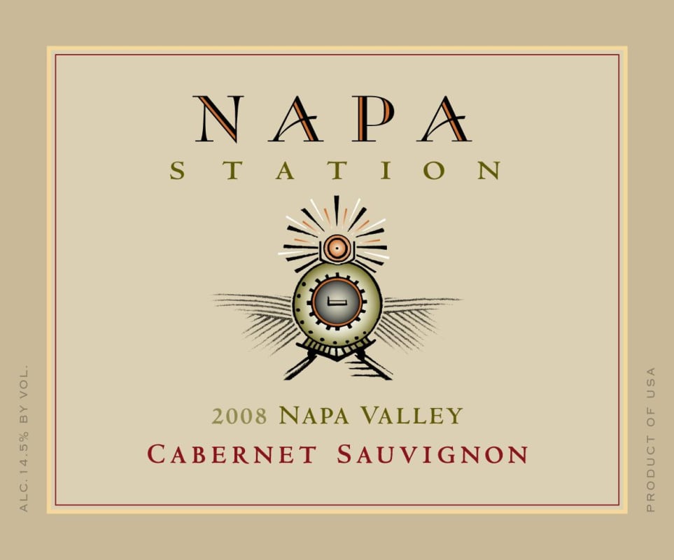 Napa Station Cabernet Sauvignon 2008 Front Label