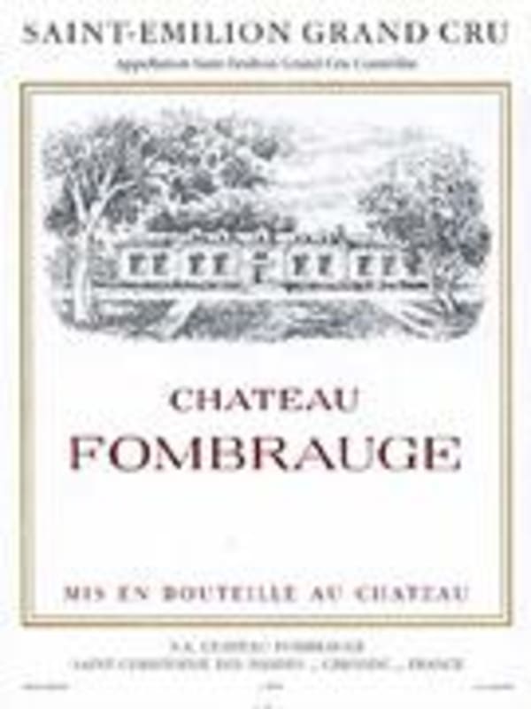 Chateau Fombrauge 1998 Front Label