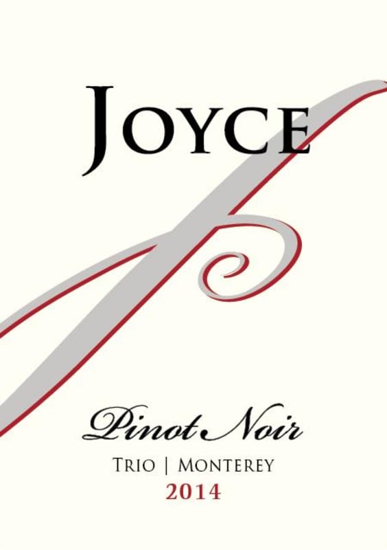 Joyce Vineyards Trio Pinot Noir 2014 Front Label