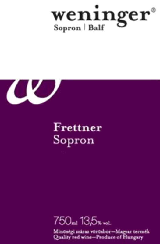 Weingut Weninger Burgenland Frettner Cuvee 2012 Front Label