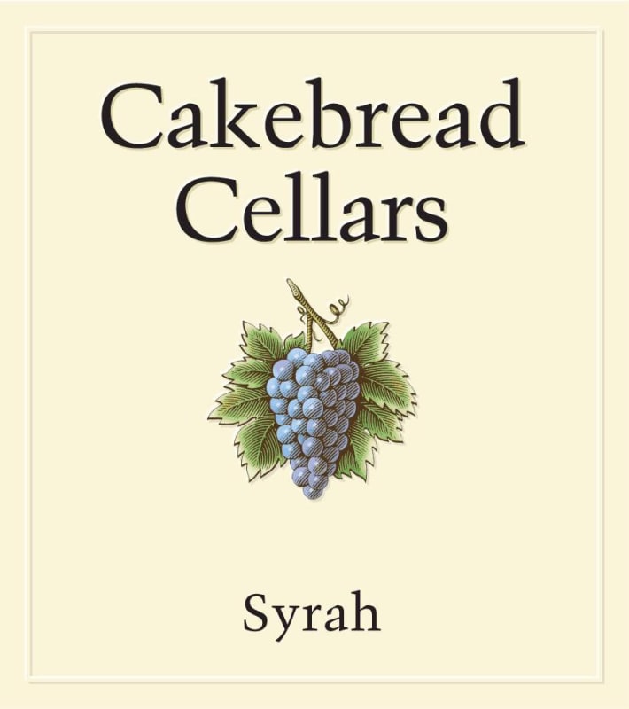 Cakebread Syrah 2013 Front Label