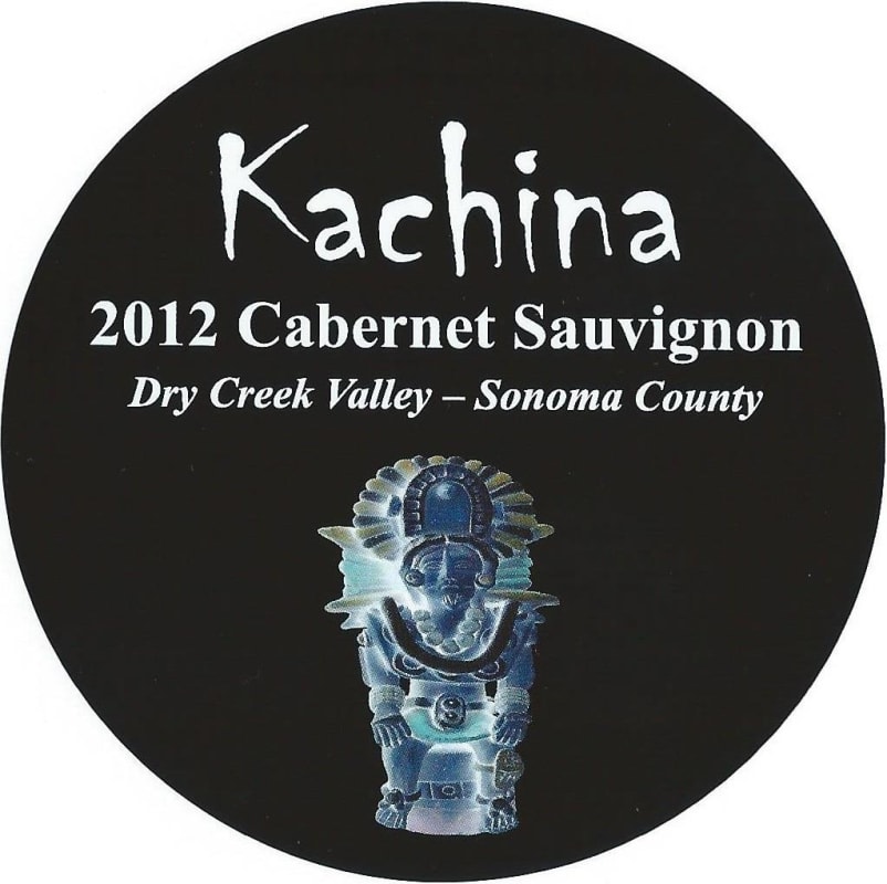 Kachina Vineyards Cabernet Sauvignon 2012 Front Label