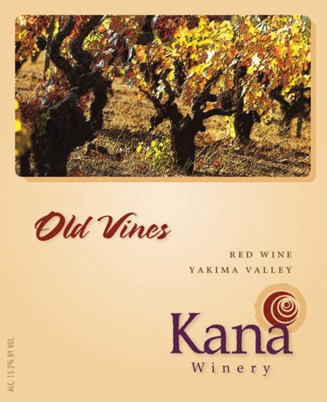 Kana Winery Old Vines Red 2007 Front Label