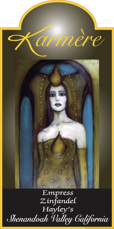 Karmere Vineyards & Winery Empress Hayley Zinfandel 2008 Front Label