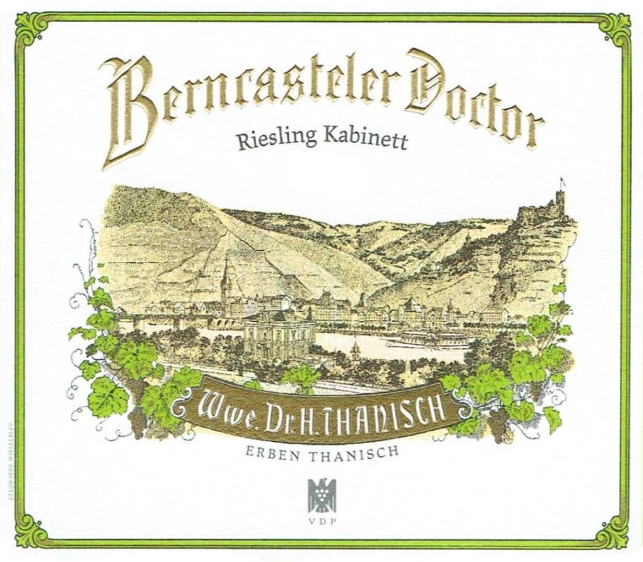 Dr. H. Thanisch (Erben Thanisch) Bernkasteler Doctor Riesling Kabinett 2014 Front Label