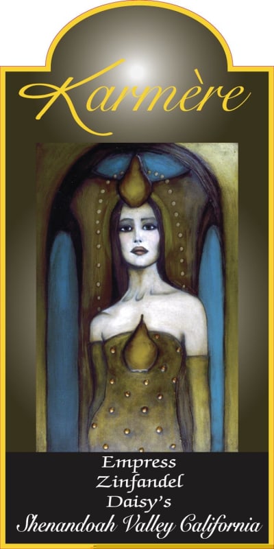Karmere Vineyards & Winery Empress Daisy Zinfandel 2011 Front Label