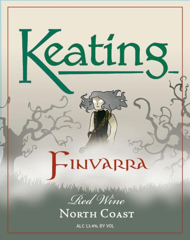Keating Wines Finvarra 2012 Front Label