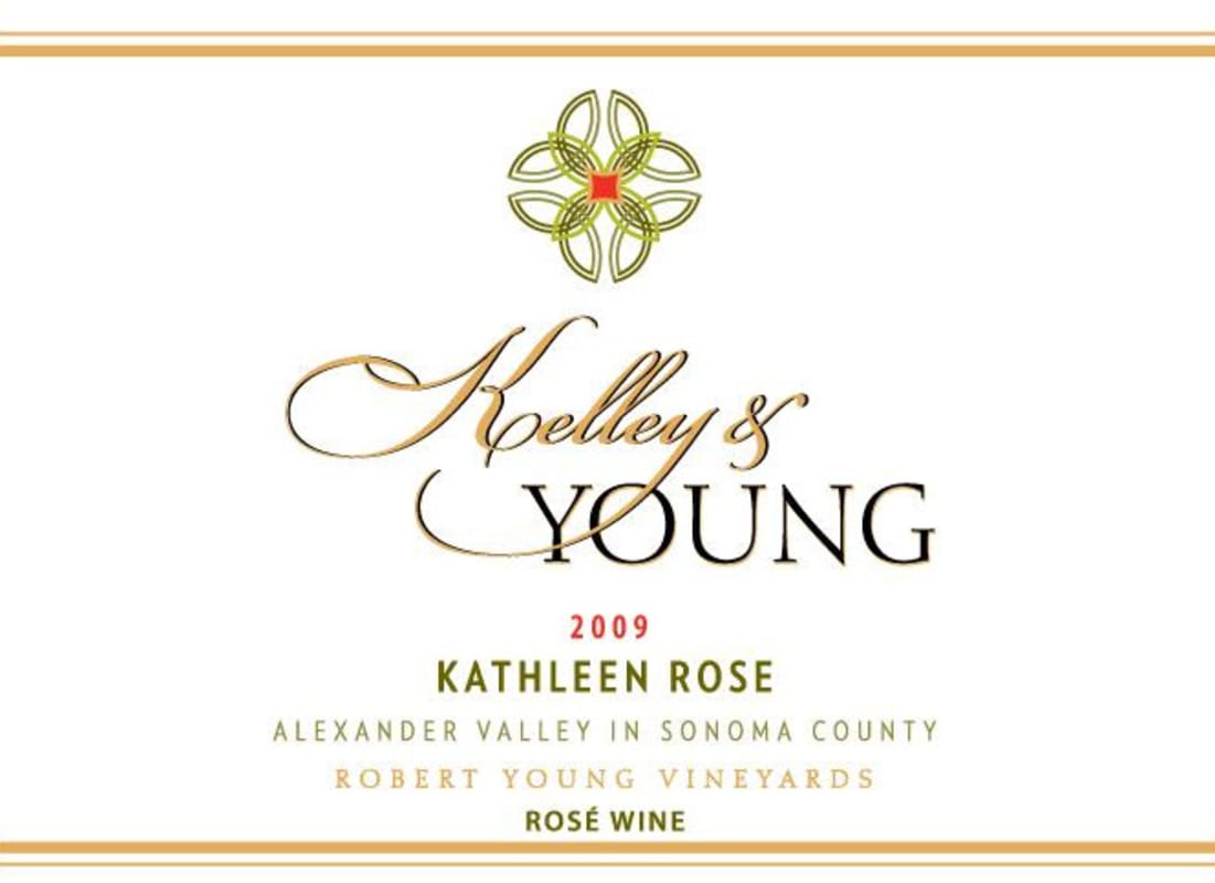Kelley & Young Wines Kathleen Rose 2009 Front Label