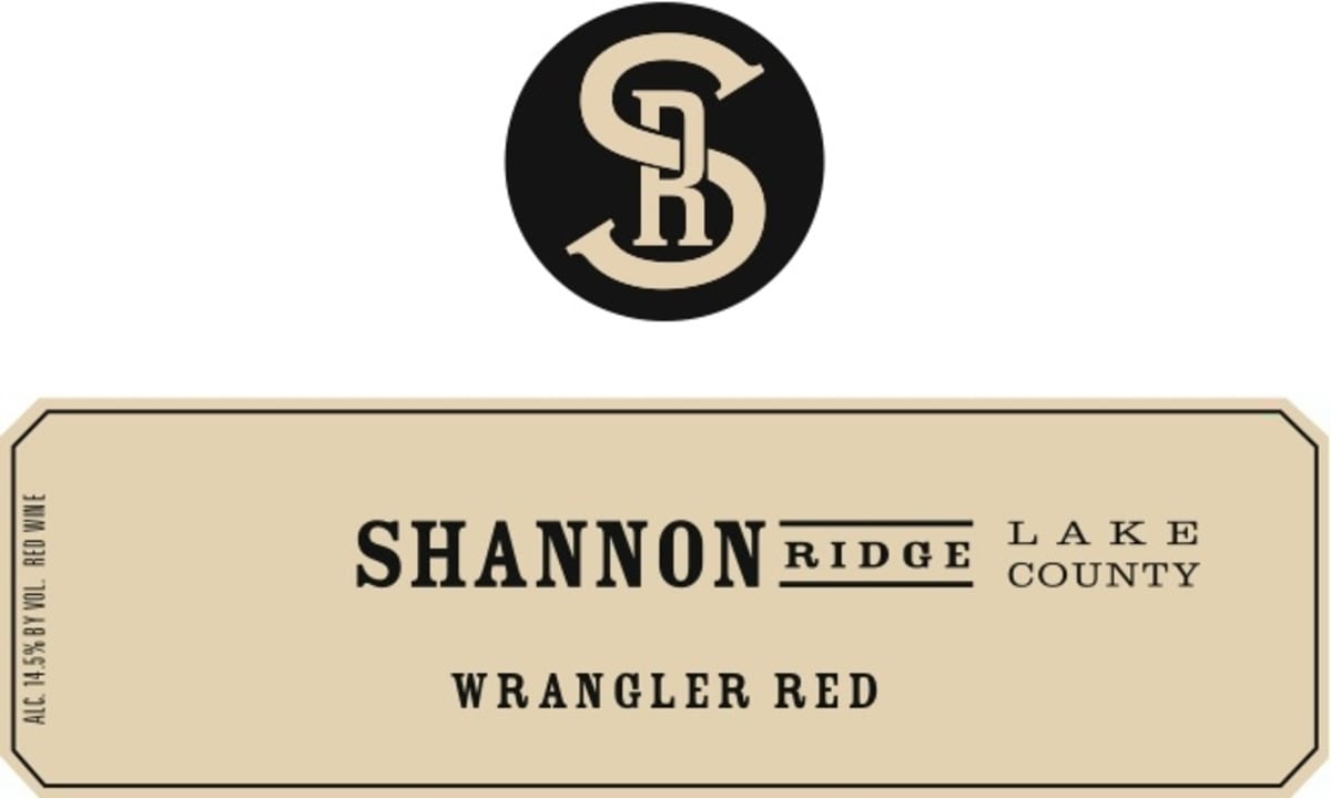 Shannon Ridge Wrangler Red 2009 Front Label