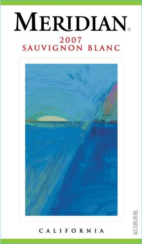 Meridian Sauvignon Blanc 2007 Front Label
