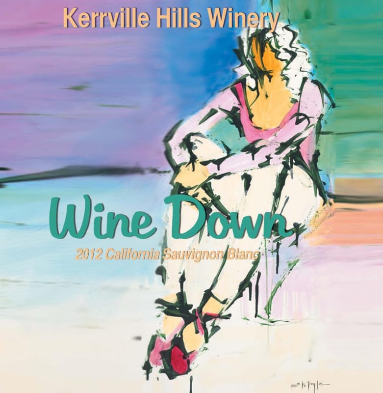 Kerrville Hills Winery Wine Down Sauvignon Blanc 2012 Front Label