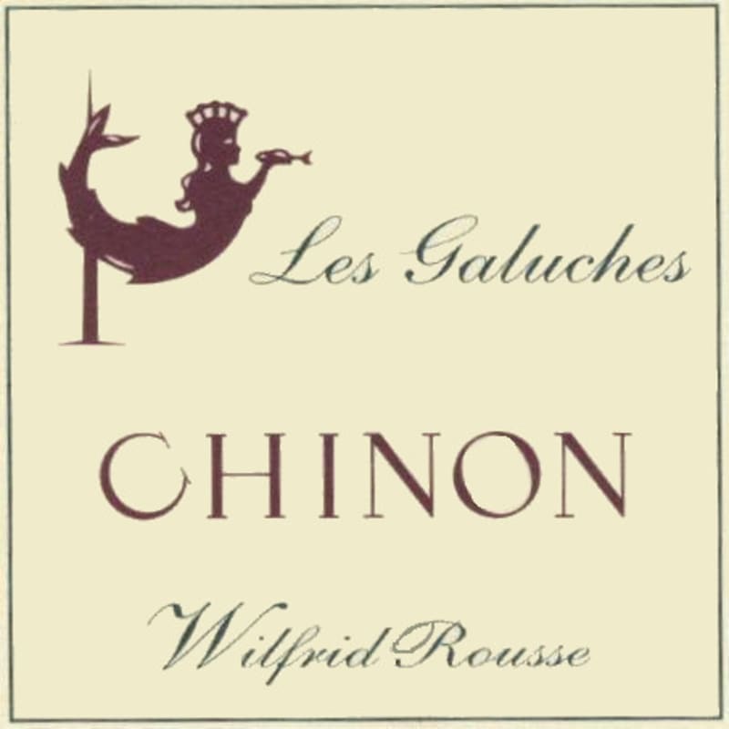 Wilfrid Rousse Chinon Cuvee Les Galuches 2014 Front Label