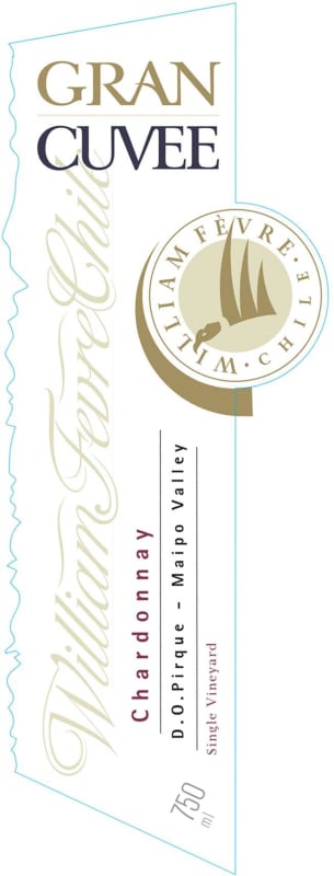 William Fevre (Chile) Gran Cuvee Chardonnay 2015 Front Label