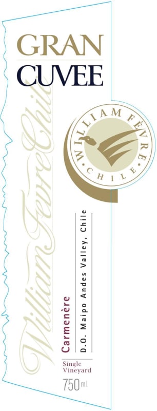 William Fevre (Chile) Gran Cuvee Carmenere 2012 Front Label
