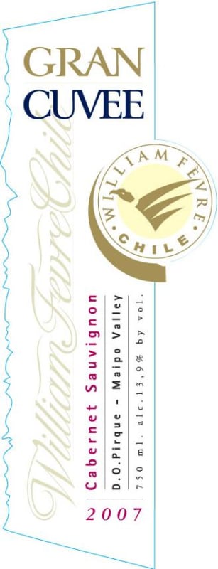 William Fevre (Chile) Gran Cuvee Cabernet Sauvignon 2007 Front Label