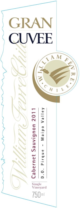 William Fevre (Chile) Gran Cuvee Cabernet Sauvignon 2011 Front Label