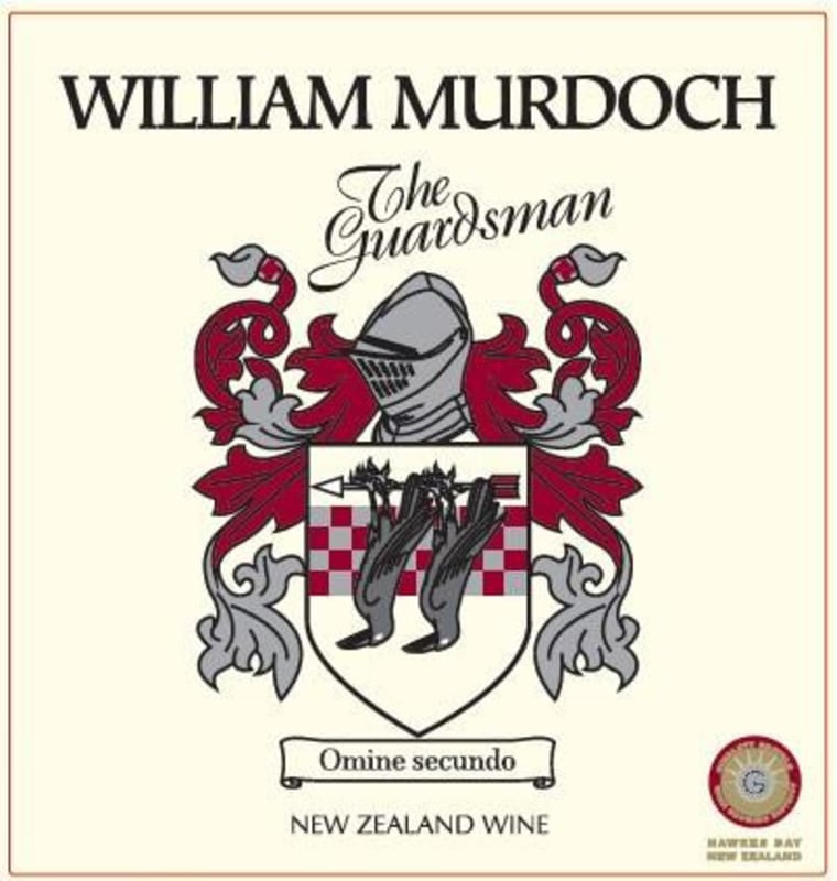 William Murdoch Wines The Guardsman Red 2011 Front Label