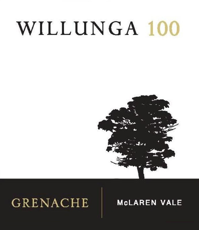 Willunga 100 Grenache 2014 Front Label