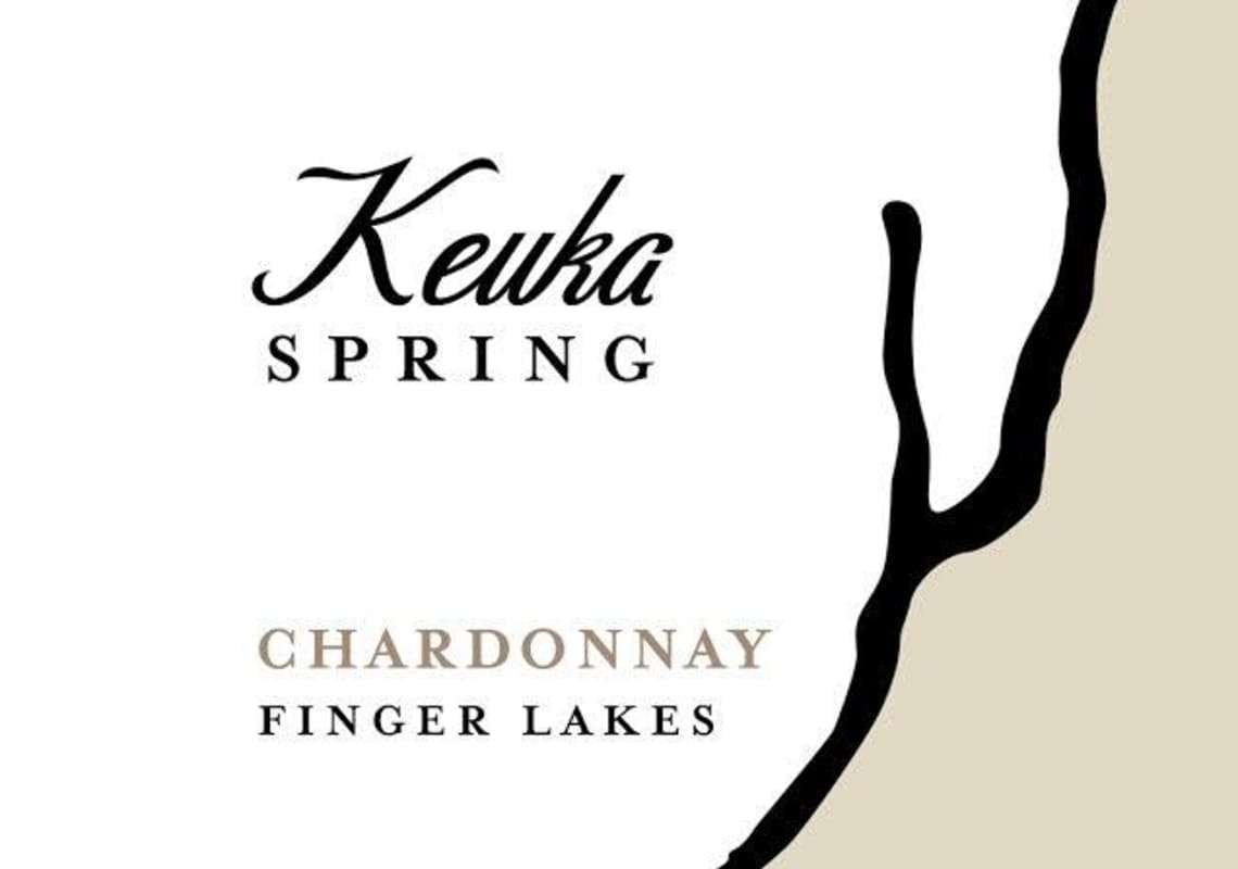 Keuka Spring Winery Chardonnay 2015 Front Label