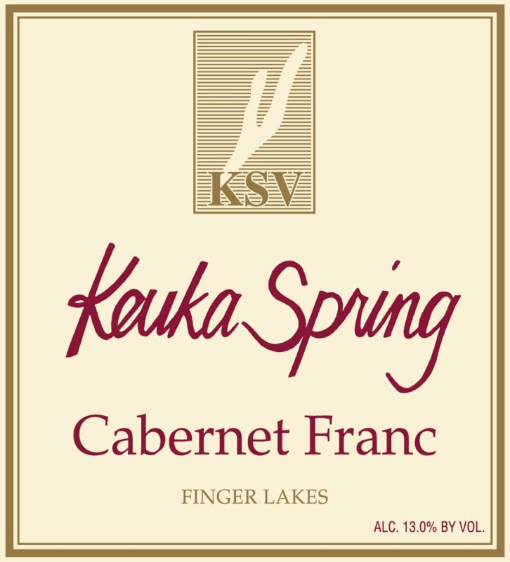 Keuka Spring Winery Cabernet Franc 2011 Front Label