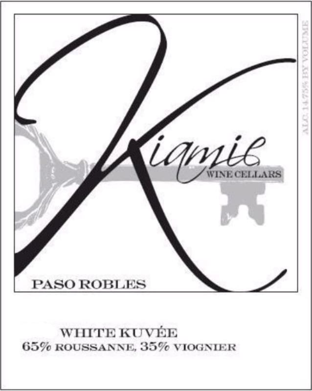Kiamie Wine Cellars White Kuvee 2009 Front Label