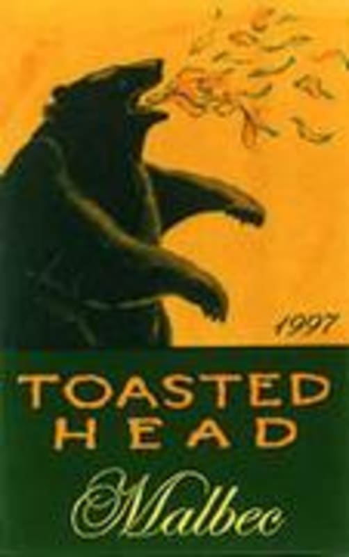 Toasted Head Malbec 1999 Front Label
