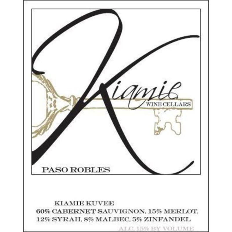 Kiamie Wine Cellars Kiamie Kuvee 2009 Front Label