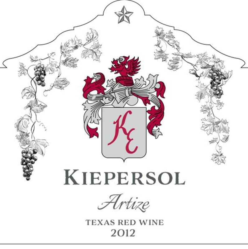 Kiepersol Estates Kiepersol Artize 2012 Front Label