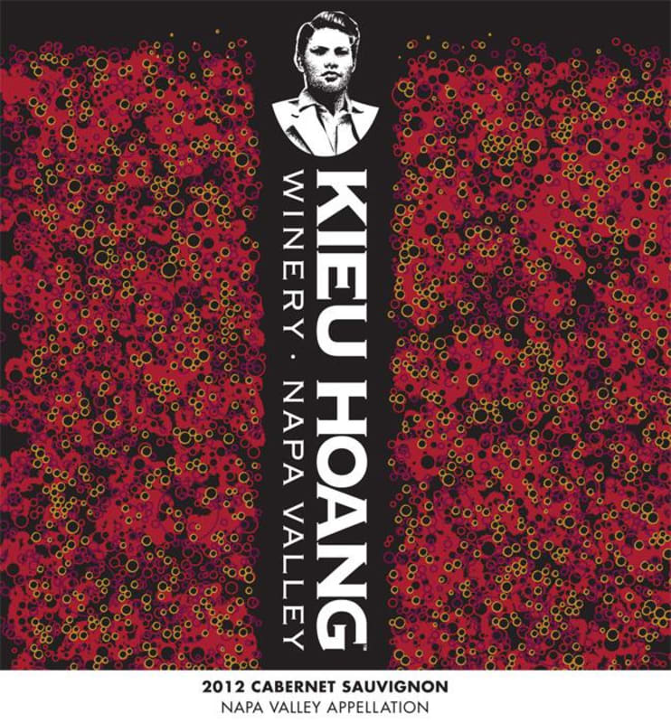 Kieu Hoang Winery Cabernet Sauvignon Red Label 2012 Front Label