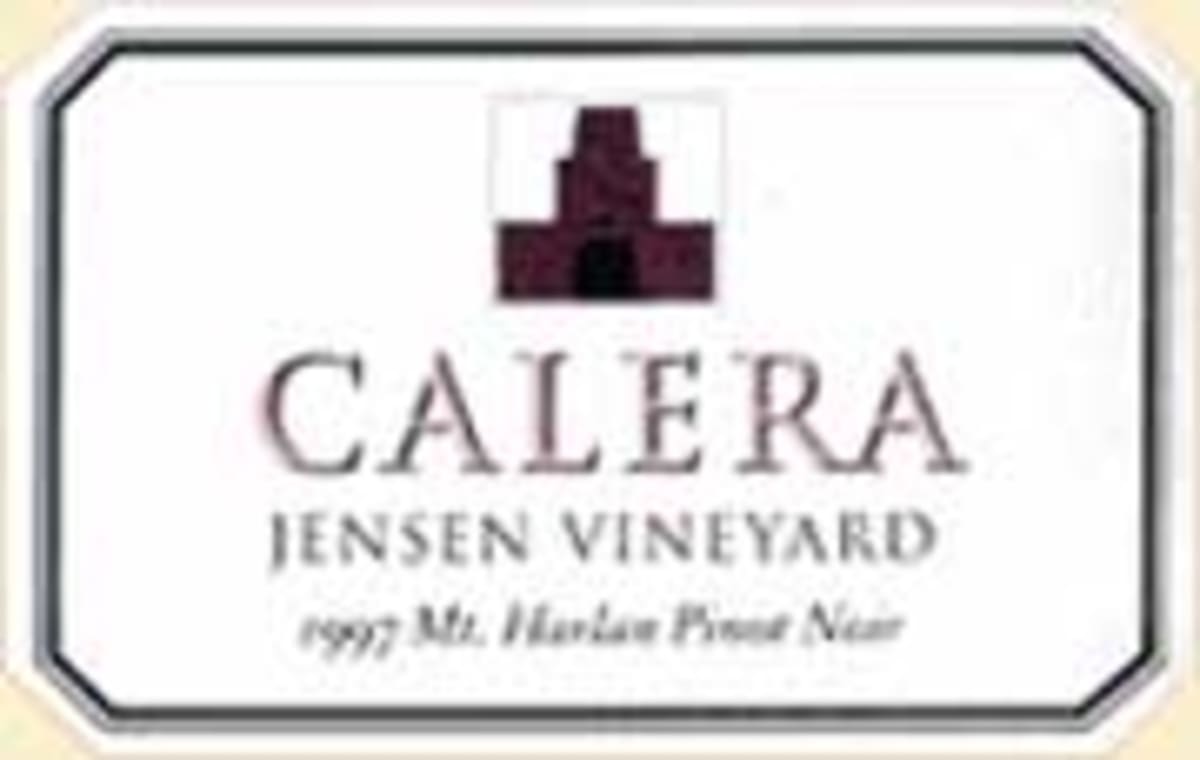 Calera Jensen Vineyard Pinot Noir (375ML half-bottle) 1997 Front Label