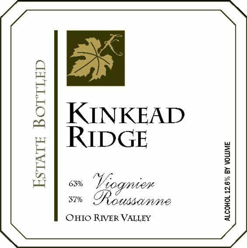 Kinkead Ridge Winery Viognier Roussanne 2008 Front Label
